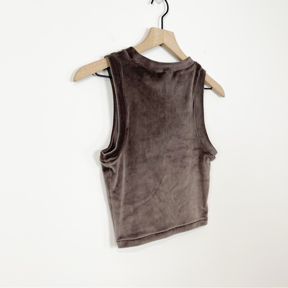 Skims Velour Crew Neck Tank Top - Picture 11 of 13